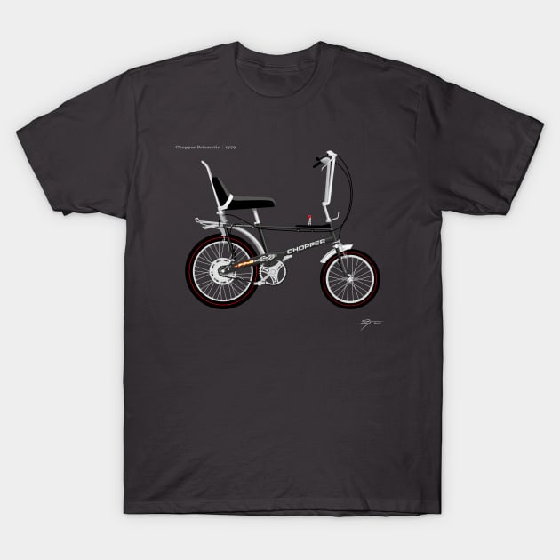 Chopper Prismatic 1979 T-Shirt by Tunstall